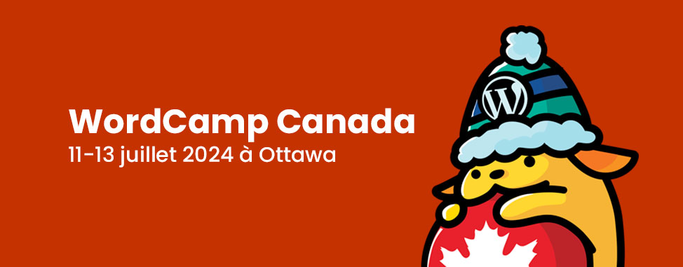 WHC sera à WordCamp Canada