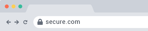 Exemple d'URL sécurisée