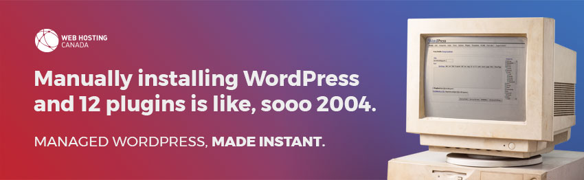 Managed WordPress, made instant